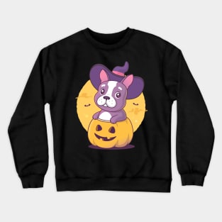 Frenchie Halloween Crewneck Sweatshirt